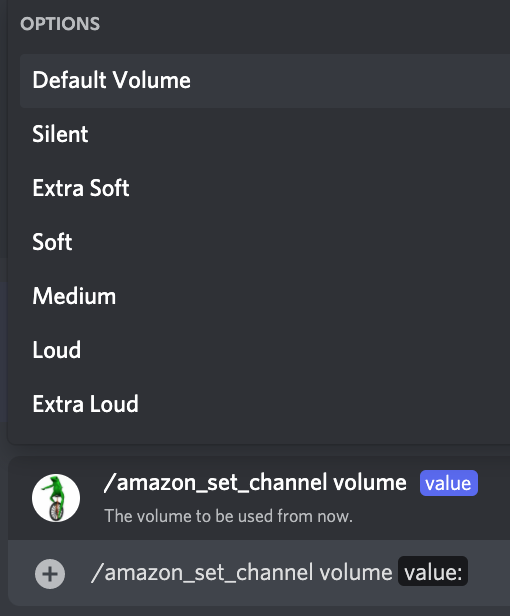 amazon-set-channel-volume-usage