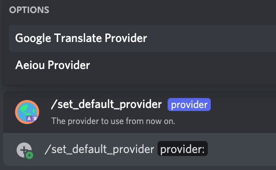 set-default-provider-usage